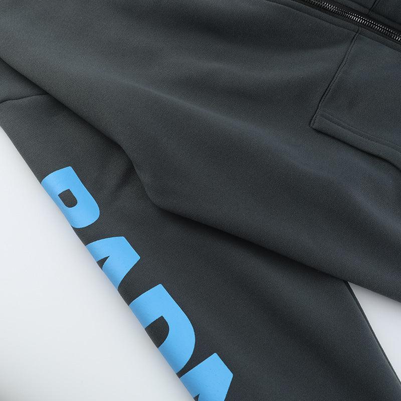 Yazı Baskılı Sweat Mont