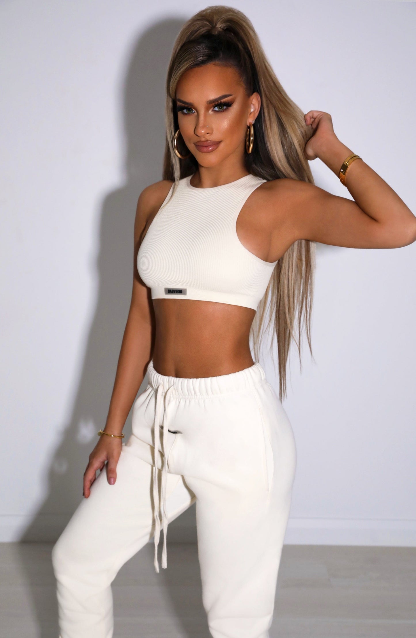 Jae Luxe Crop - Krem