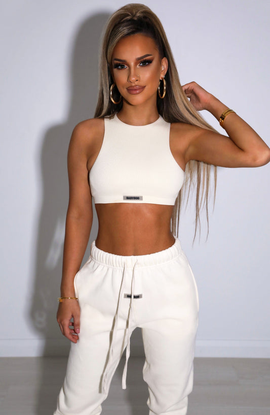 Jae Luxe Crop - Krem