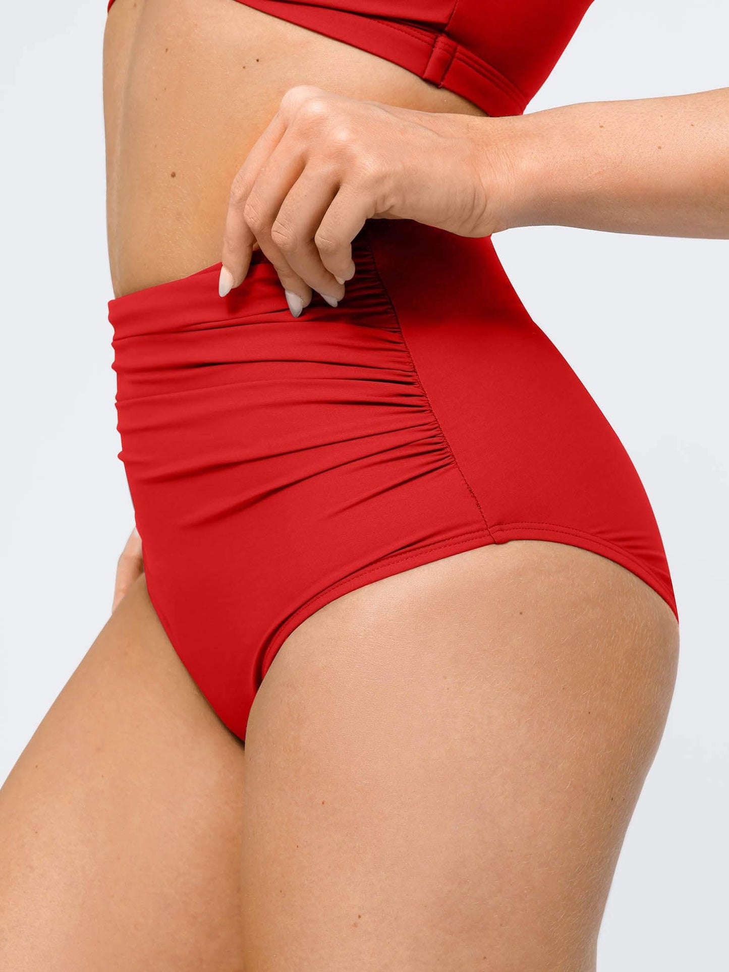 Şekillendirici Buruşuk Şekillendirici Bikini Üst Ve Alt Takımı