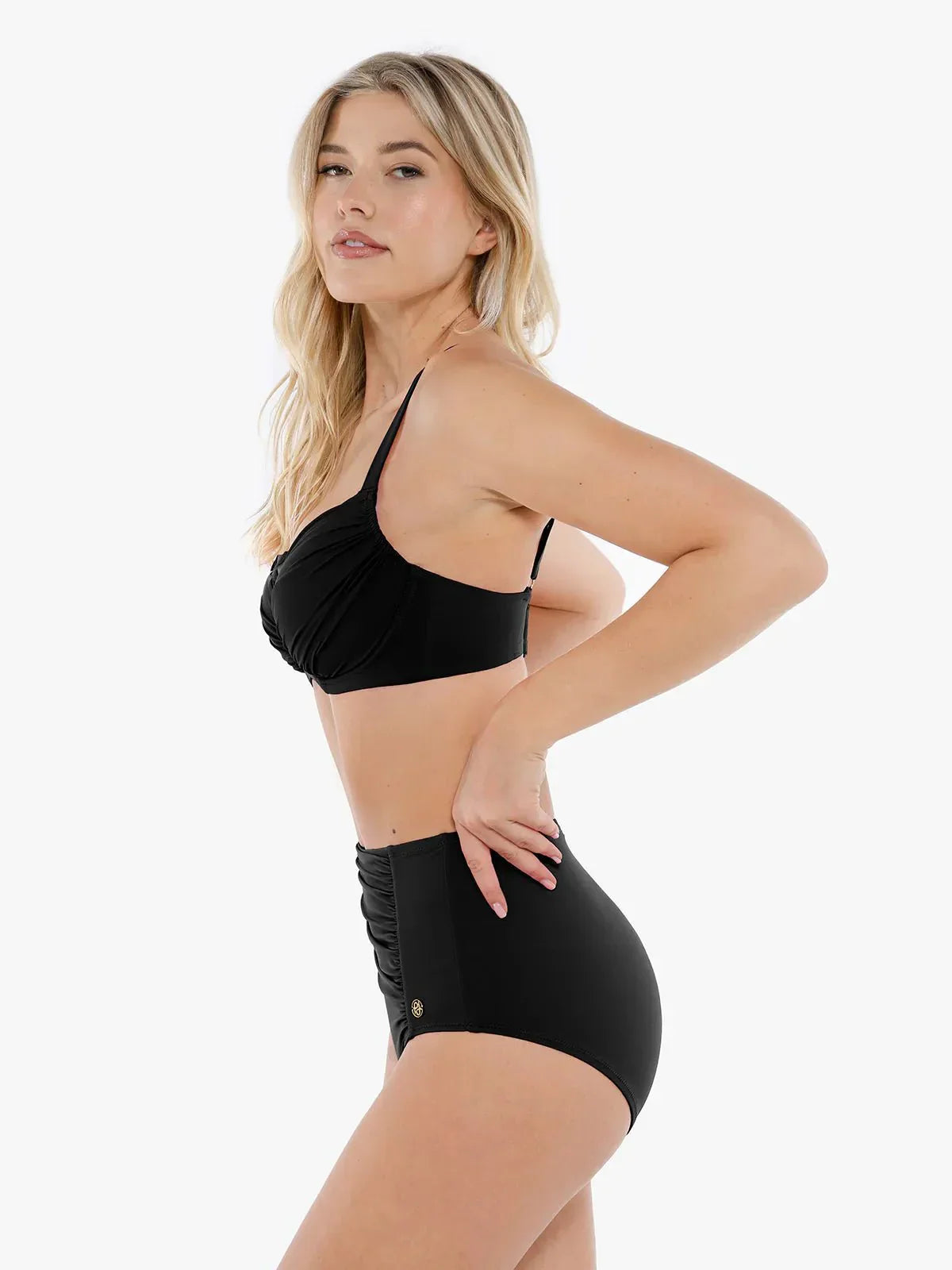 Şekillendirici Buruşuk Karın Kontrol Bikini Takımı