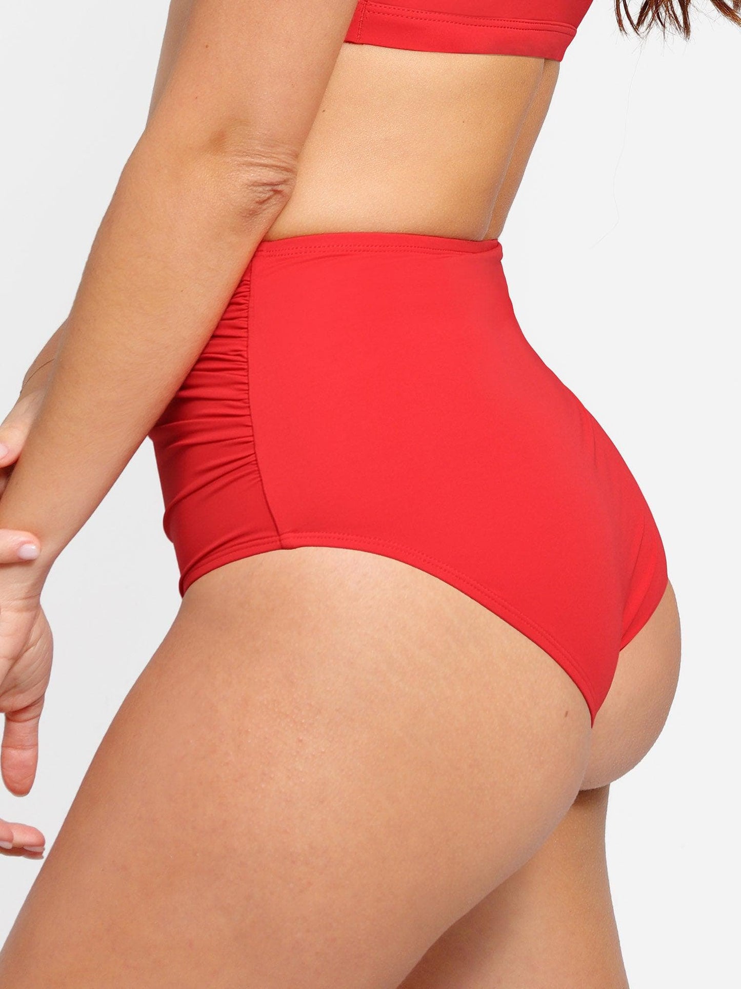Şekillendirici Buruşuk Şekillendirici Bikini Üst Ve Alt Takımı