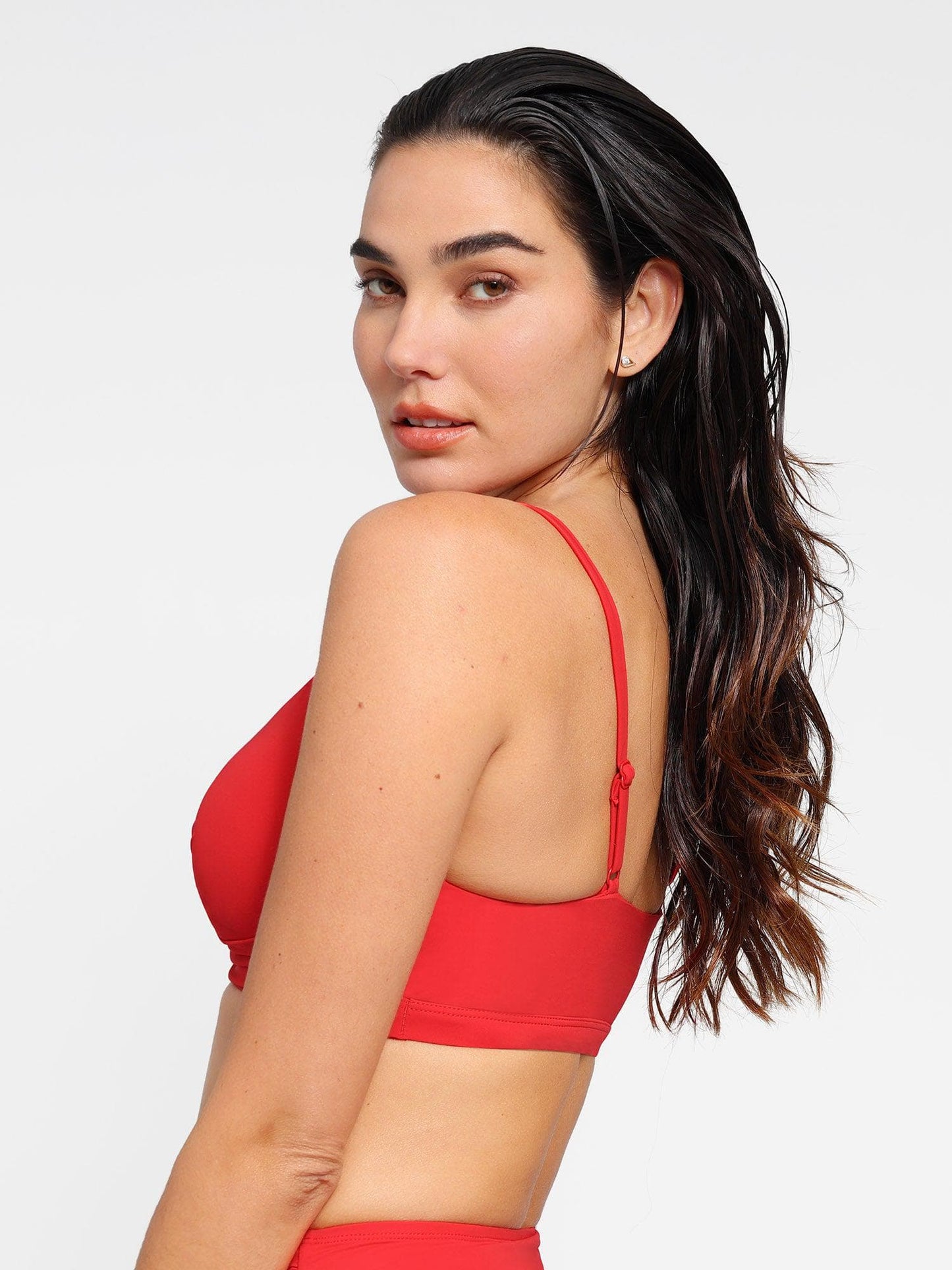 Şekillendirici Buruşuk Şekillendirici Bikini Üst Ve Alt Takımı