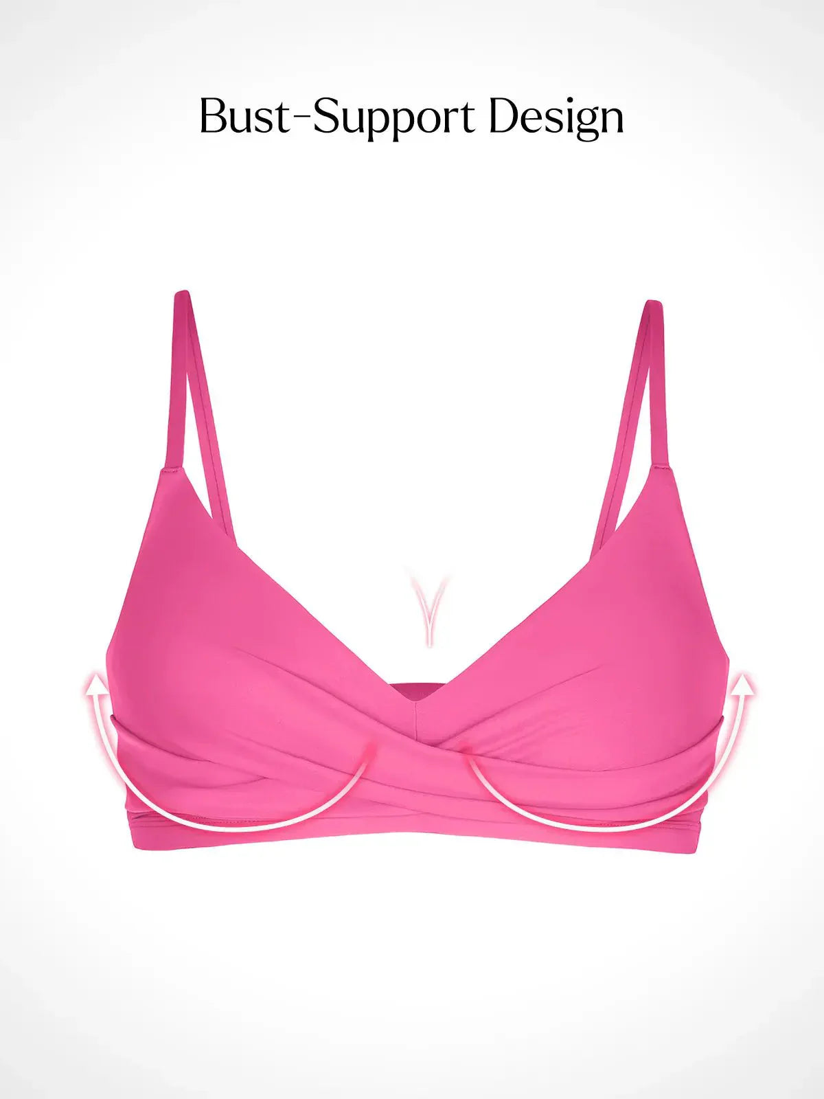 Şekillendirici Buruşuk Şekillendirici Bikini Üst Ve Alt Takımı