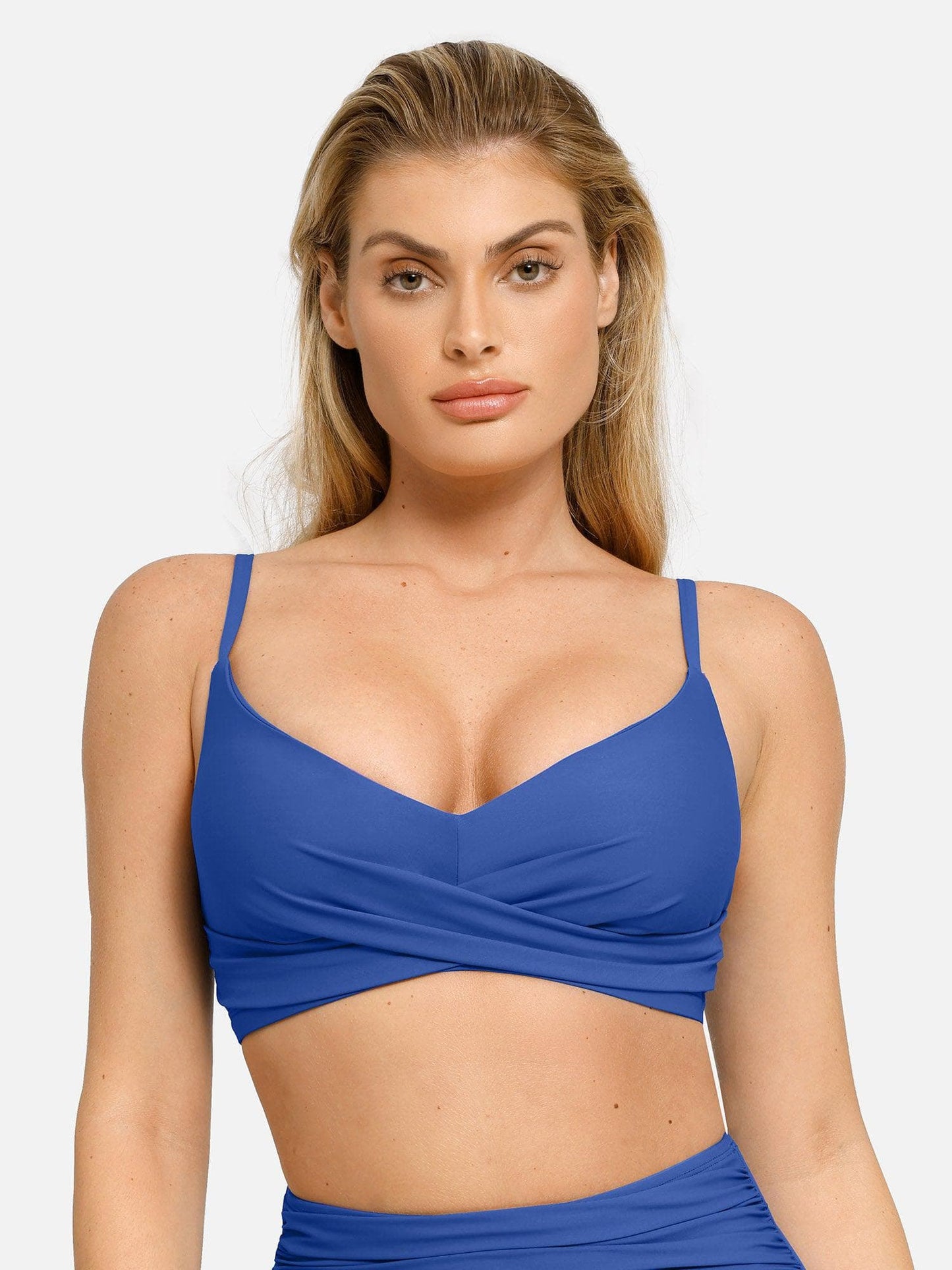 Şekillendirici Buruşuk Şekillendirici Bikini Üst Ve Alt Takımı