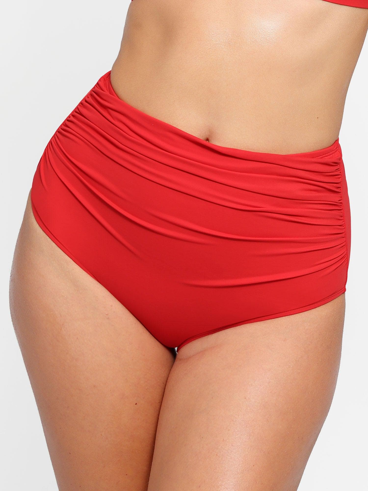 Şekillendirici Buruşuk Şekillendirici Bikini Üst Ve Alt Takımı